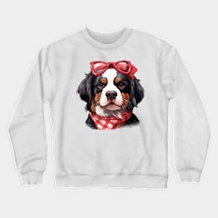 Fancy Bernese Mountain Dog Crewneck Sweatshirt